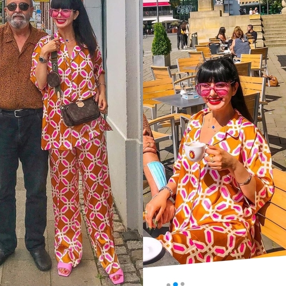 Zara Pajama pants + top Co-Ord set - Picture 13 of 16